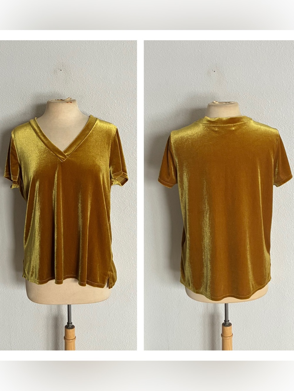 ModCloth velvet tee